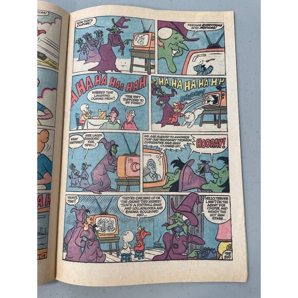 Harvey Comics Casper And Wendy #4 March 1973 Vintage Spooky Bagged Boarded - Picture 5 of 8
